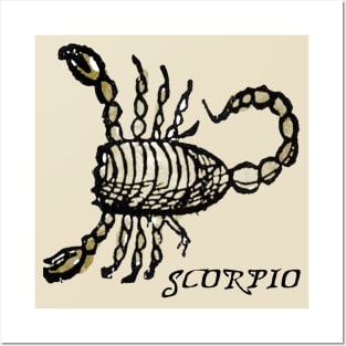 Scorpio - Medieval Astrology: Posters and Art